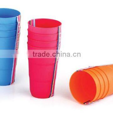 reusable colored plastic tumbler, Cheap tumbler