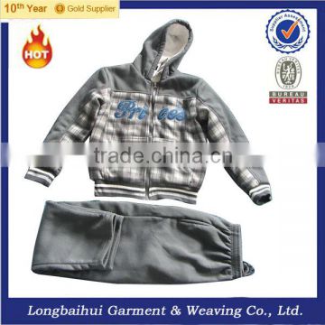 Fashion poly fleece boys 2pcs set 1105