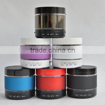 Mini Portable Wireless Bluetooth S09 Speaker With LED Lights Music Player Support Micro TF Card photo-2