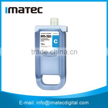 700ML Waterbased PFI-701 Pigment Printing Ink Tank For Canon iPF8100