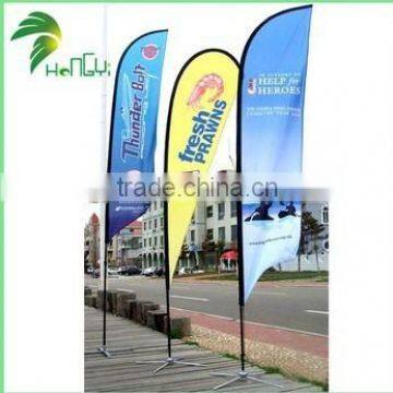 advertising beach flag