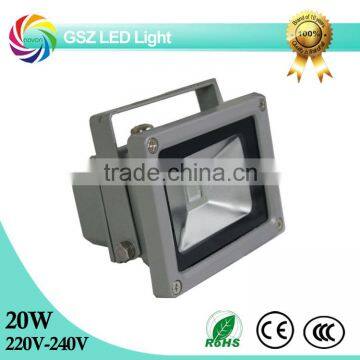 IP65 20W aluminum security led flood light with CE ROHS