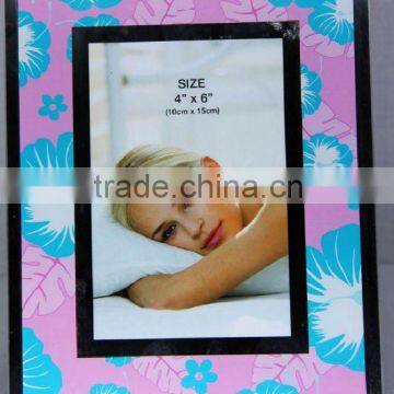 Glass photo frame