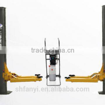 low column height movable Two post lift