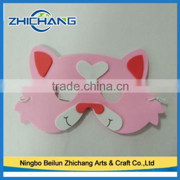 Factory saleeva foam animal mask , eva craft foam mask , eva face mask