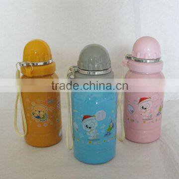 China cute kids insulated stainless steel water bottle