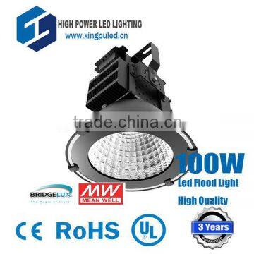 Hot Sale 100W Led Flood Light, CREE LED Mean Well Drive, 3 Years Warranty