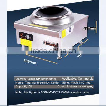 Hotel Electric Appliance Stainless Steel Commercial Electric Stove Inductiion Wok 2015 New Arrival H80CM photo-4