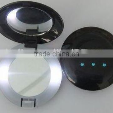 Led light handheld mirror