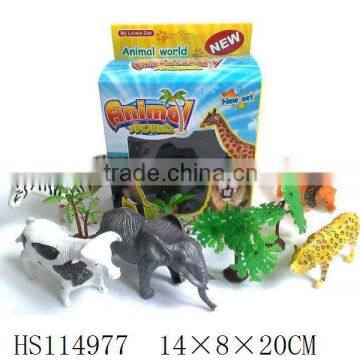 Miniature plastic wild animal