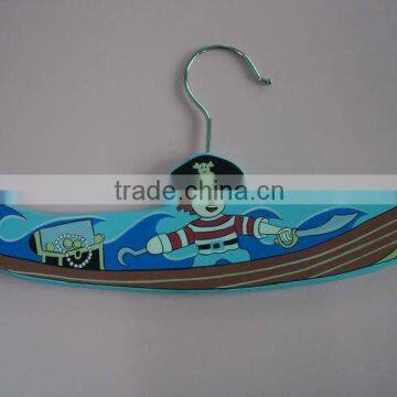 wooden children hanger