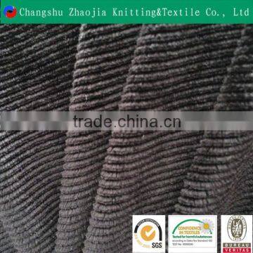 China polyester solid dyed wide wale corduroy fabric from China factory