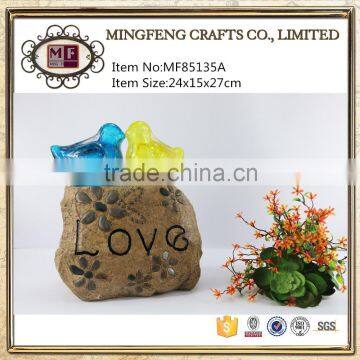 Fiber Clay Resin Garden Bird Figurines photo-1