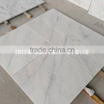 2015 king century statuary white marble 24 x 24 tiles non-slip kitchen floor tile