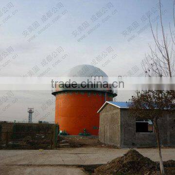 Double Membrane Gas storage tank for Biogas Plant & automatic conrol system for customizing