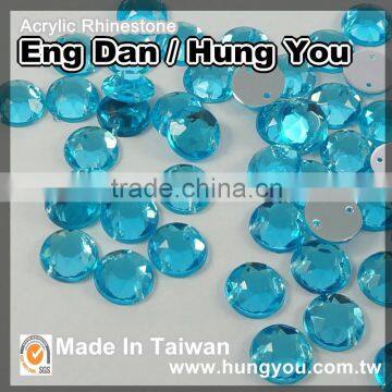 Lead-Free 2 Holes Sew On Rhinestone for Dress