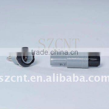 plastic medical fluidic connector