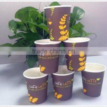 8oz 10oz 12oz wholesale disposable Paper Cup with custom made printed