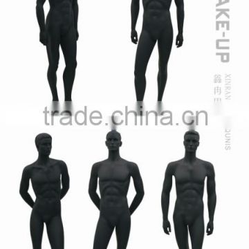 handsome male mannequin with matt black color