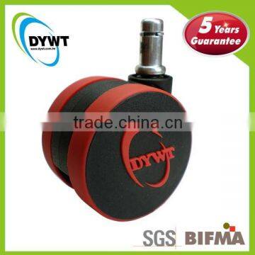 High Quality Frame and Ball Stem Swivel pu Caster Wheel Round photo-4