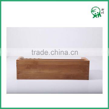 Desk Organizer Storage Box Bamboo Storage Box photo-2