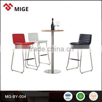 High end modular station bar stool high chair