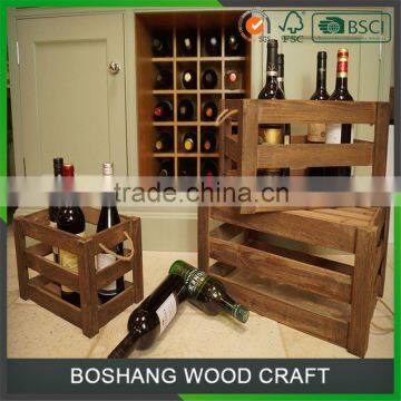 Christmas 4 Bottle Wooden Wine Gift Box photo-2