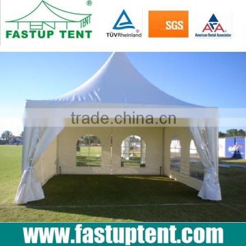 High quality Pvc coated aluminum frame pagoda tent for party outside sale in affordable price in Guangzhou