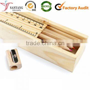 Slip Lid Wooden Box / Wood Pencil Box / Custom Design Wood Packing Box