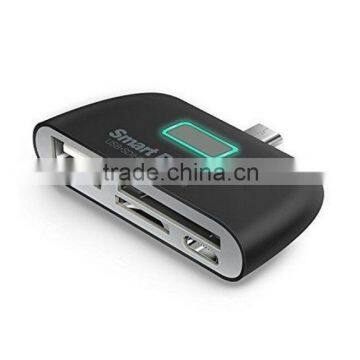 4 in 1 OTG Micro USB SD/TF Card Reader
