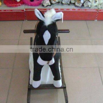 plush rocking-horse