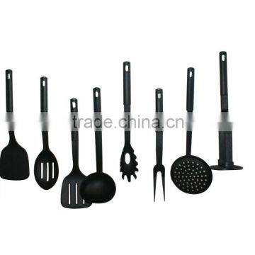 2015 Hot Sale 9 Pcs Set Nylon Kitchen Utensils Tool Set Non-stick With High Quality Food Grade Seen on TV