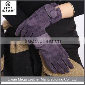 China wholesale high quality Leather Glove With Button