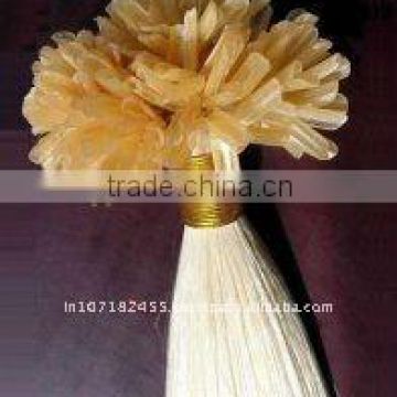 U tip white keratin hair extension