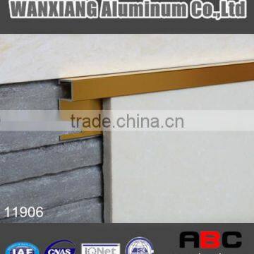 Aluminium flooring profile wall decoration profile tile trim profile -11906