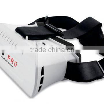 Hot goggle sex video cardboard vr box 3d glasses for iphone 6 3d gaming