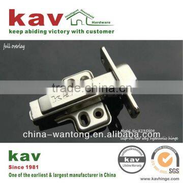 nickel plated two way door hinge for kitchen cabinet