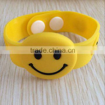 Funny Pvc Emoji Bracelet photo-3