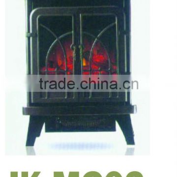 mobile safety large electric fireplace with over-heat device