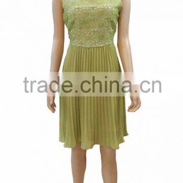 Newest design chiffon dress,, OEM, Garment Clothing manufactory