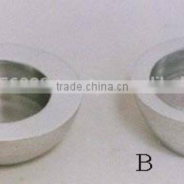 Aluminium Mirror Polish tealight holder