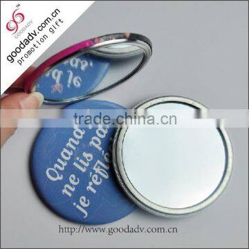 Economical promotional gifts for girls pocket makeup mirror