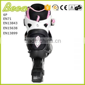 Wholesale Rubber Wheel Metal Frame High End Flashing Roller Skate photo-4