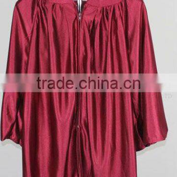 Kindergarten Graduation Gown Shiny Maroon