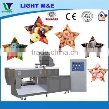 Breakfast Cereal Ring Snacks Food Extruder Machine