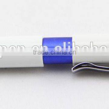 Latest Products in Market White Cheap Plastic Ballpoint Pen photo-4