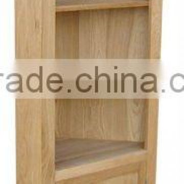 Wooden Tall Corner open top Cabinet