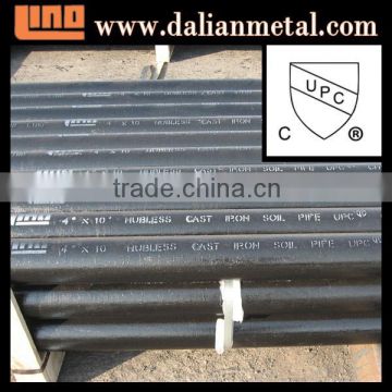 ASTM A888 Black Cast Iron Pipe Sizes Made in China