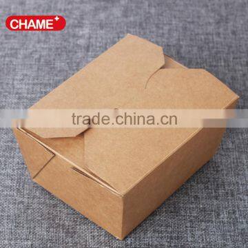 Disposable Kraft food packaging box, paper meal box