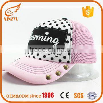 wholesale fashion lightweight short brim wool baseball cap